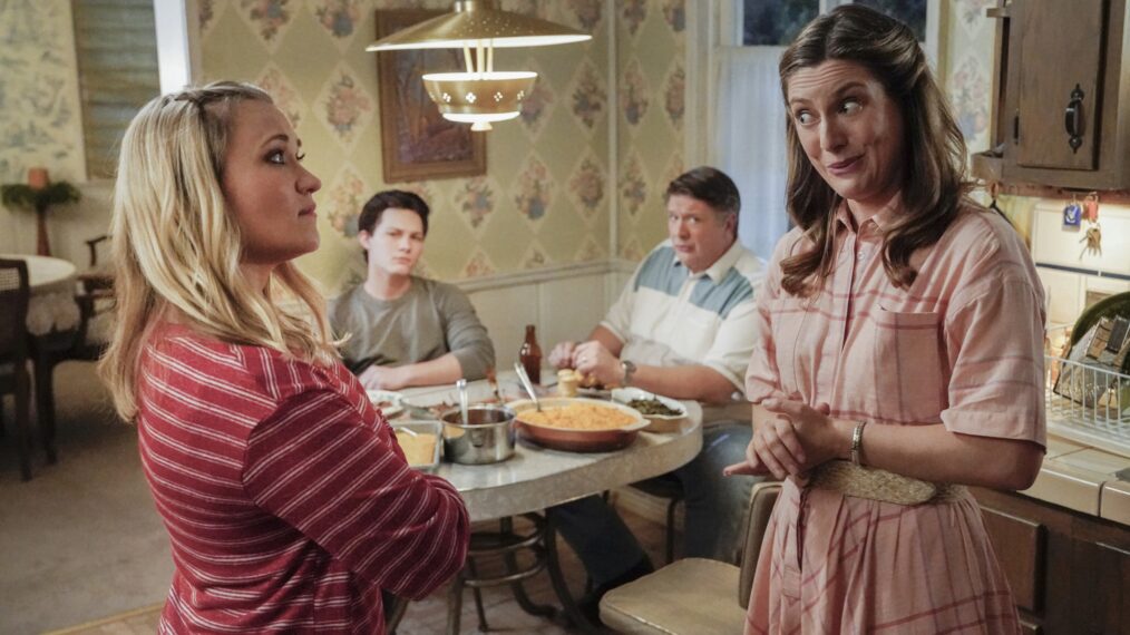 Emily Osment and Zoe Perry for 'Young Sheldon'
