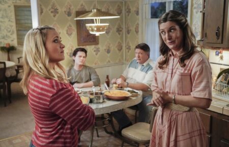 Emily Osment and Zoe Perry for 'Young Sheldon'