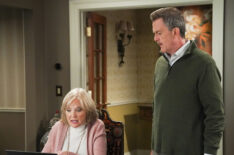 Christine Ebersole as Dottie and Billy Gardell as Bob in 'Bob Hearts Abishola' finale