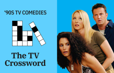 90s TV Comedies Crossword Header
