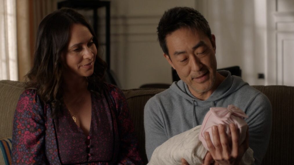 Jennifer Love Hewitt as Maddie and Kenneth Choi as Chimney in '9-1-1' Season 4 Episode 9 “Blindsided”