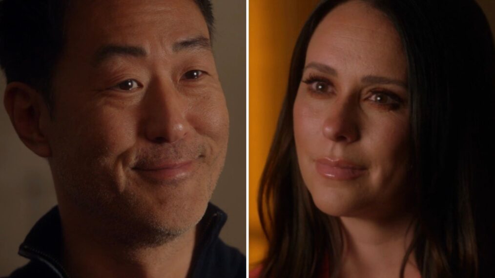 Kenneth Choi as Chimney and Jennifer Love Hewitt as Maddie in '9-1-1' Season 6 Episode 1 “Let the Games Begin”
