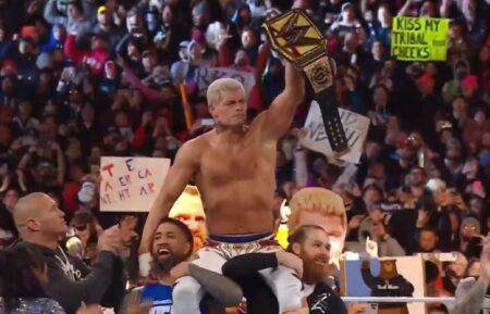 Cody Rhodes at WrestleMania 40