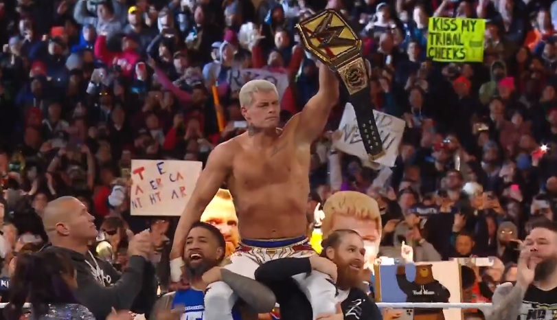 Cody Rhodes at WrestleMania 40