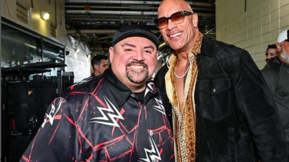 Gabriel Iglesias and The Rock