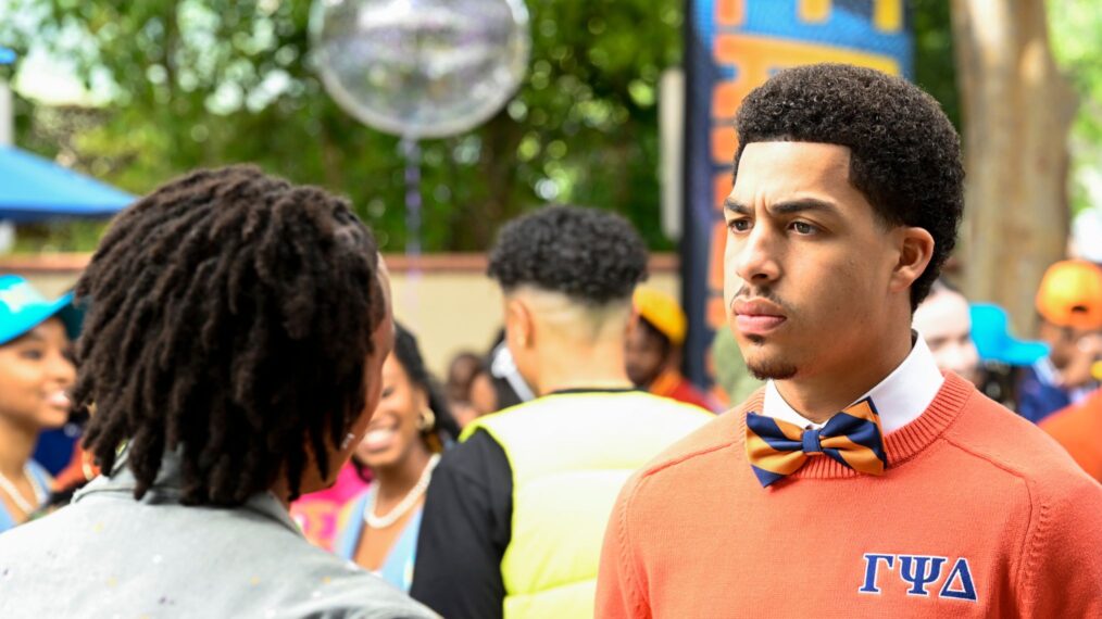 Marcus Scribner as Andre in season 6, episode 10 of "grown-ish."