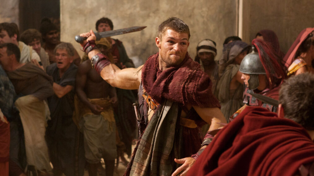 Liam McIntyre in Spartacus