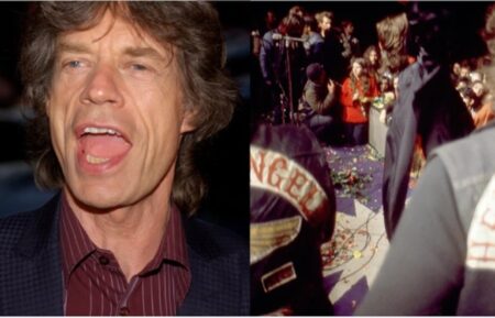 Mick Jagger Hells Angels
