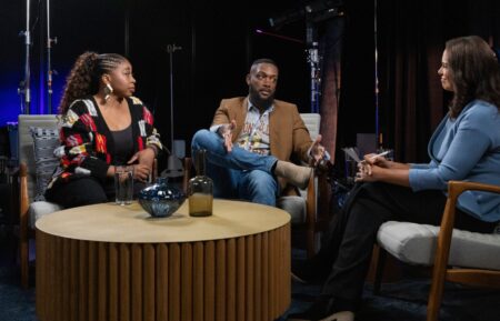 Giovonnie Samuels, Bryan Hearne, and Soledad O'Brien in Quiet on Set: Breaking the Silence