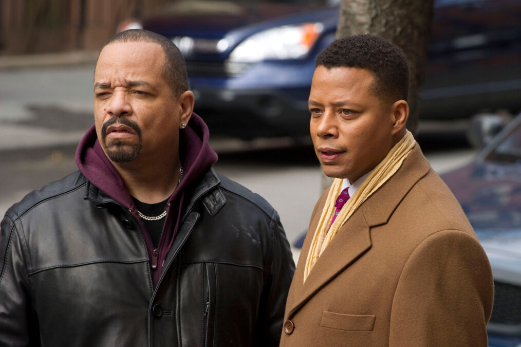 Ice-T as Det. Odafin 'Fin' Tutuola, Terrence Howard as ADA Jonah 'Joe' Dekker in SVU
