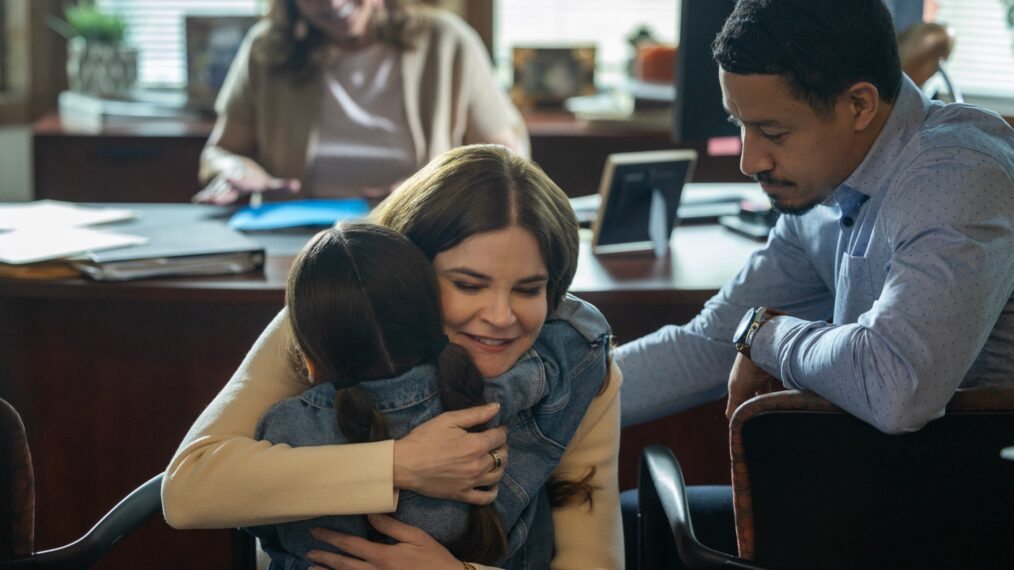 Betsy Brandt and Chloe Coco Chapman in The Bad Orphan