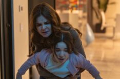 Betsy Brandt and Chloe Coco Chapman in The Bad Orphan