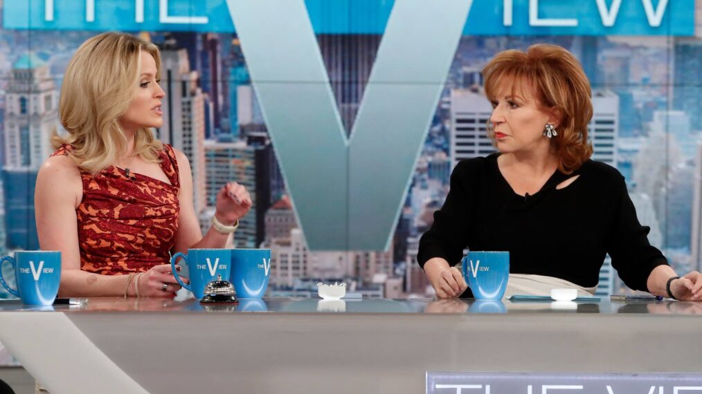 The View hosts Sara Haines and Joy Behar