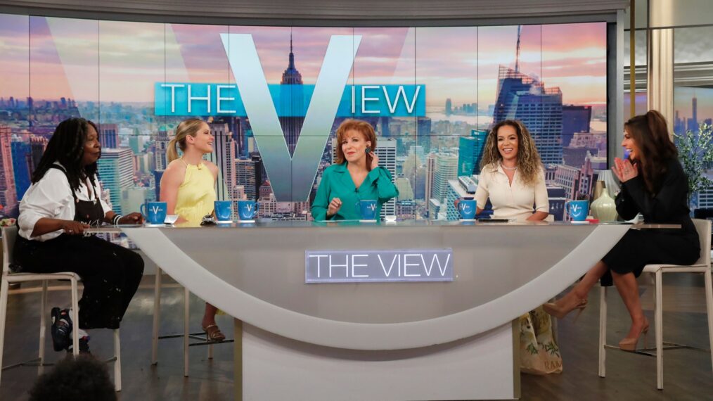 'The View' hosts Whoopi Goldberg, Sara Haines, Sunny Hostin, and Alyssa Farah Griffin