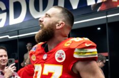 Travis Kelce #87 of the Kansas City Chiefs