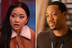 'Abbott Elementary': Gregory Takes Lana Condor on a Double Date in New Photos