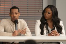 Tyler James Williams, Janelle James in Abbott Elementary - 'Panel'