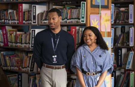 Tyler James Williams and Quinta Brunson in 'Abbott Elementary' Season 3