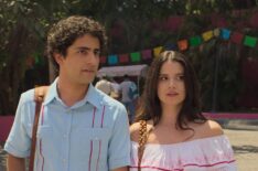 Enrique Arrizon and Camila Perez in 'Acapulco' Season 3