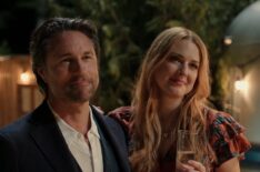 Martin Henderson as Jack Sheridan, Alexandra Breckenridge as Mel Monroe in Season 5 of 'Virgin River.'