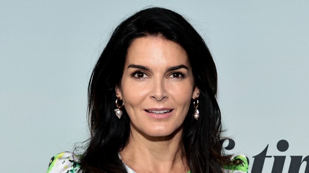 Angie Harmon on red carpet
