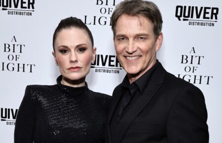 Anna Paquin and Stephen Moyer attend the 'A Bit Of Light' New York Screening
