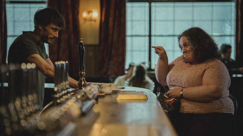 Richard Gadd and Jessica Gunning in 'Baby Reindeer'