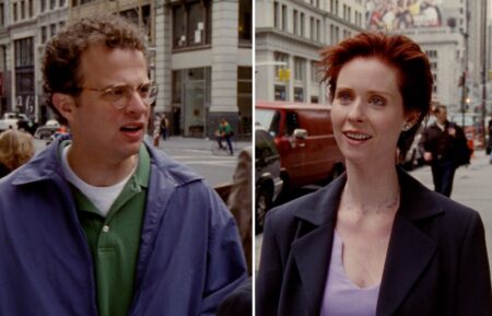 Ben Weber and Cynthia Nixon