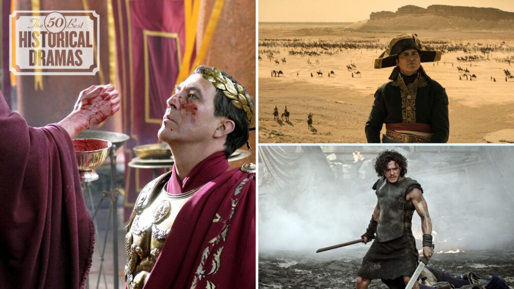 Best Historical Dramas Way Back When - Rome, Napoleon and Pompei