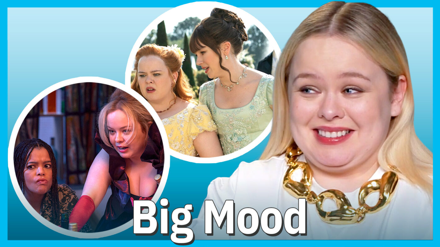 Nicola Coughlan compares the friendships of 'Bridgerton' and 'Big Mood'