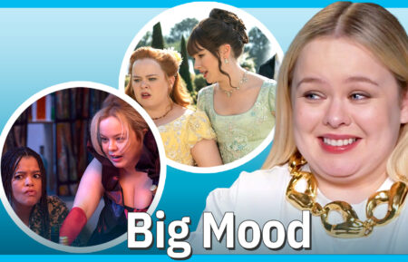 Nicola Coughlan compares the friendships of 'Bridgerton' and 'Big Mood'
