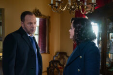 Donnie Wahlberg as Danny Reagan and Marisa Ramirez as Maria Baez in in 'Blue Bloods' Season 14 Episode 8 - 'Wicked Games'