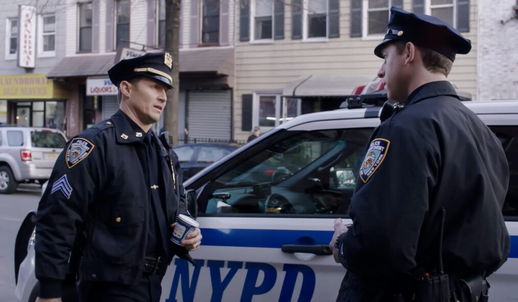 Will Estes as Jamie Reagan and Will Hocham as Joe Hill in 'Blue Bloods' Season 14 Episode 9 ' 'Two of a Kind'