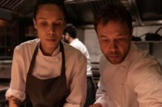 Vinette Robinson and Stephen Graham in 'Boiling Point'