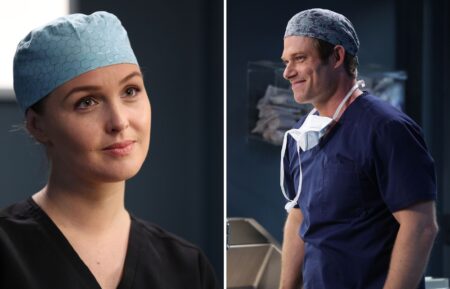 Camilla Luddington and Chris Carmack on 'Grey's Anatomy'