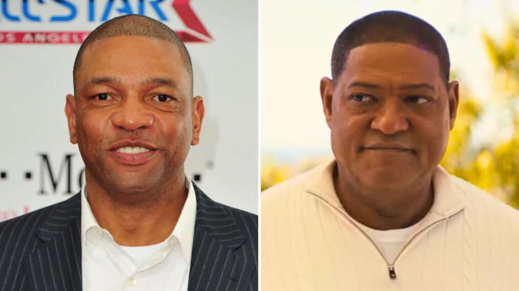 Doc Rivers and Laurence Fishburne for 'Clipped'