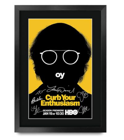 Curb Your Enthusiasm Signed Poster