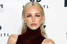 Delilah Belle Hamlin poses in the press room during the 2023 iHeartRadio Music Awards at Dolby Theatre in Los Angeles, California on March 27, 2023