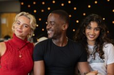 Millie Gibson, Ncuti Gatwa and Varada Sethu — 'Doctor Who' Season 2 Table Read