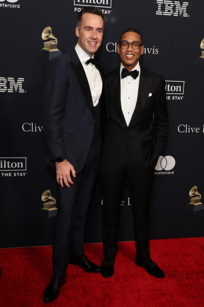Tim Malone and Don Lemon attend the 66th Grammy Awards Pre-Grammy Gala