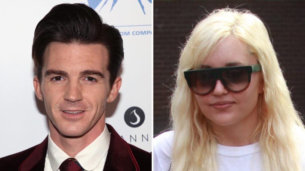 Drake Bell (L), Amanda Bynes (R)