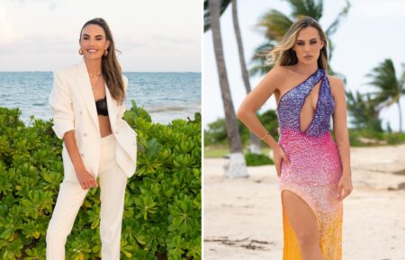 Elizabeth Chambers and Courtney McTaggart in 'Grand Cayman: Secrets in Paradise'