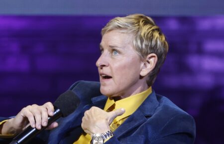 Ellen DeGeneres on stage