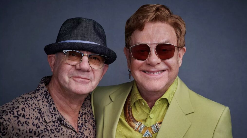 Bernie Taupin and Elton John