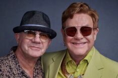 Bernie Taupin and Elton John