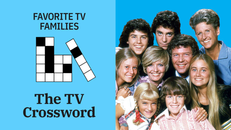 Play the Favorite TV Families Crossword