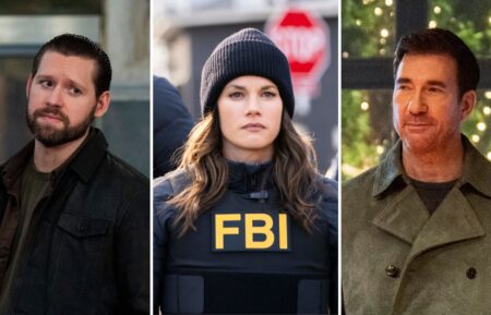 Luke Kleintank of 'FBI: International,' Missy Peregrym of 'FBI,' and Dylan McDermott of 'FBI: Most Wanted'