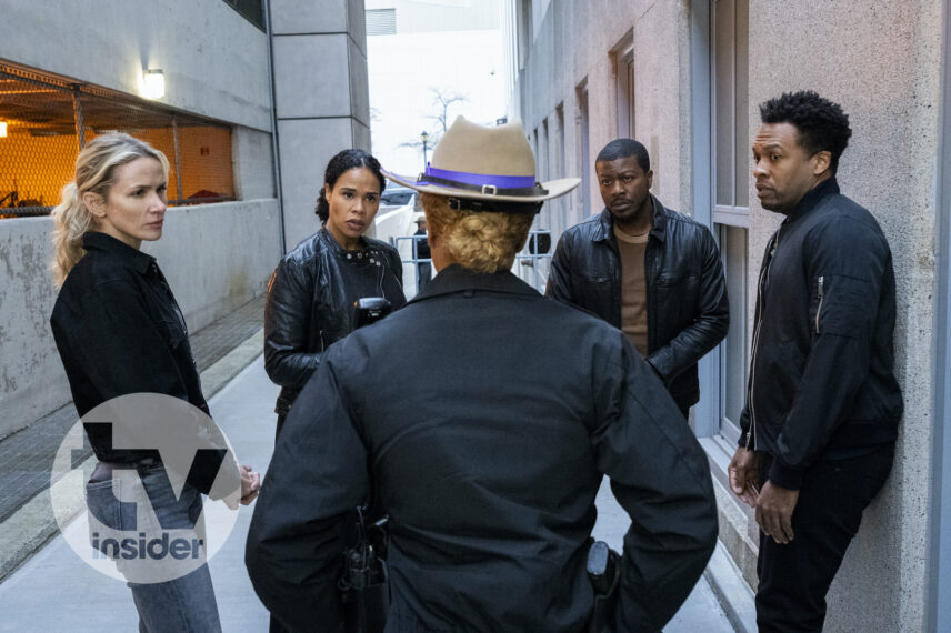 Shantel VanSanten as Special Agent Nina Chase, Roxy Sternberg as Special Agent Sheryll Barnes, Edwin Hodge as Special Agent Ray Cannon, and Genesis Oliver as Neil — 'FBI: Most Wanted' Season 5 Episode 10 "Bonne Terre"