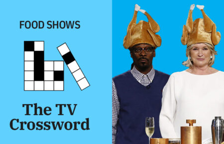 Play the TV Food Shows Crossword (Snoop Dogg and Martha Stewart)