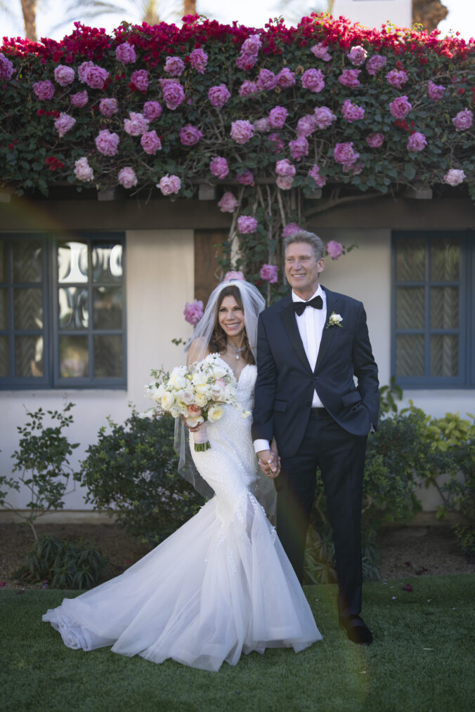 Gerry Turner and Theresa Nist at their televised wedding
